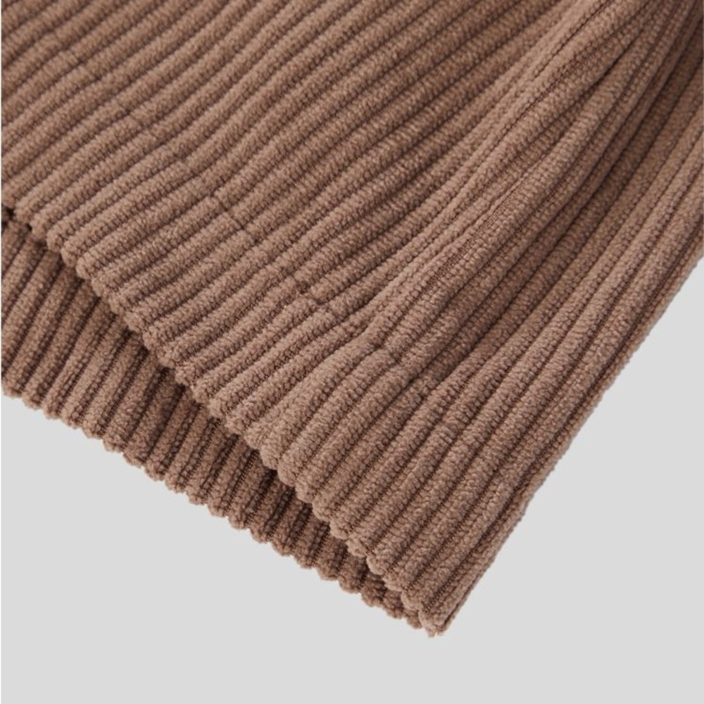 Halara High Waisted 2-in-1 A Line Mini Corduroy ACORN Medium Casual Skirt - Picture 10 of 11
